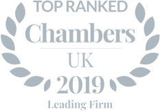 Top Ranked Chambers & Partners 2019